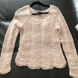 Light Pink American Eagle Sweater.